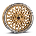 BORBET B GOLD RIM POL 7.5x16 5/120 ET30 CB72.5