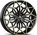 GMP A105 PIANO BLACK CHAMPAGNE 8.5x20 5/112 ET20 CB66.6