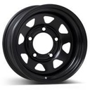 ORQ0B-20 TERÄSVANNE DAKAR DARK TERÄSVANNE 8x16 5/114.3 ET-20 CB71.6