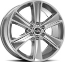 ARCASTING MAMMUT CHROME SILVER 8.5x20 6/130 ET50 CB84.1