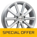 MEGA WHEELS VIRGO SILVER 6.5x16 5/110 ET39 CB65.1