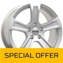 MEGA WHEELS LEO SILVER 7.5x17 5/112 ET43 CB57.1