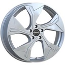 MEGA WHEELS TRITON DARK SILVER 8.5x19 5/108 ET53 CB63.3