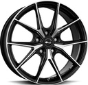BROCK B40 BLACK FULL POL 9x19 5/112 ET58 CB57.1