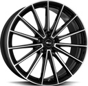 BROCK B43 BLACK FULL POL 10x20 5/112 ET58 CB57.1