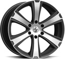 SPATH SP36 H BLACK MATT POLISH 9.5x22 6/130 ET50 CB84.1