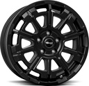 BROCK B45 SATIN BLACK MATT 7.5x18 5/120 ET53 CB65.1