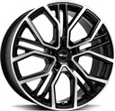 BROCK B41 BLACK FULL POL 8.5x21 5/114.3 ET37 CB66.1