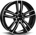 BROCK RC27 BLACK FULL POL 8x18 5/112 ET38 CB57.1
