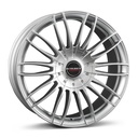 BORBET CW3 STERLING SILV 7.5x18 5/130 ET53 CB78.1