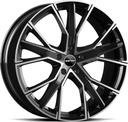 GMP GUNNER BLACK DIAM 8x18 5/112 ET45 CB57.1