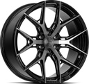 VOSSEN HF6.4 TINTED GLOSS BLACK 8.5x18 6/139.7 ET35 CB106.1