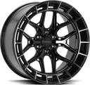 VOSSEN HFX1 TINTED GLOSS BLACK 9.5x20 6/139.7 ET30 CB106.1